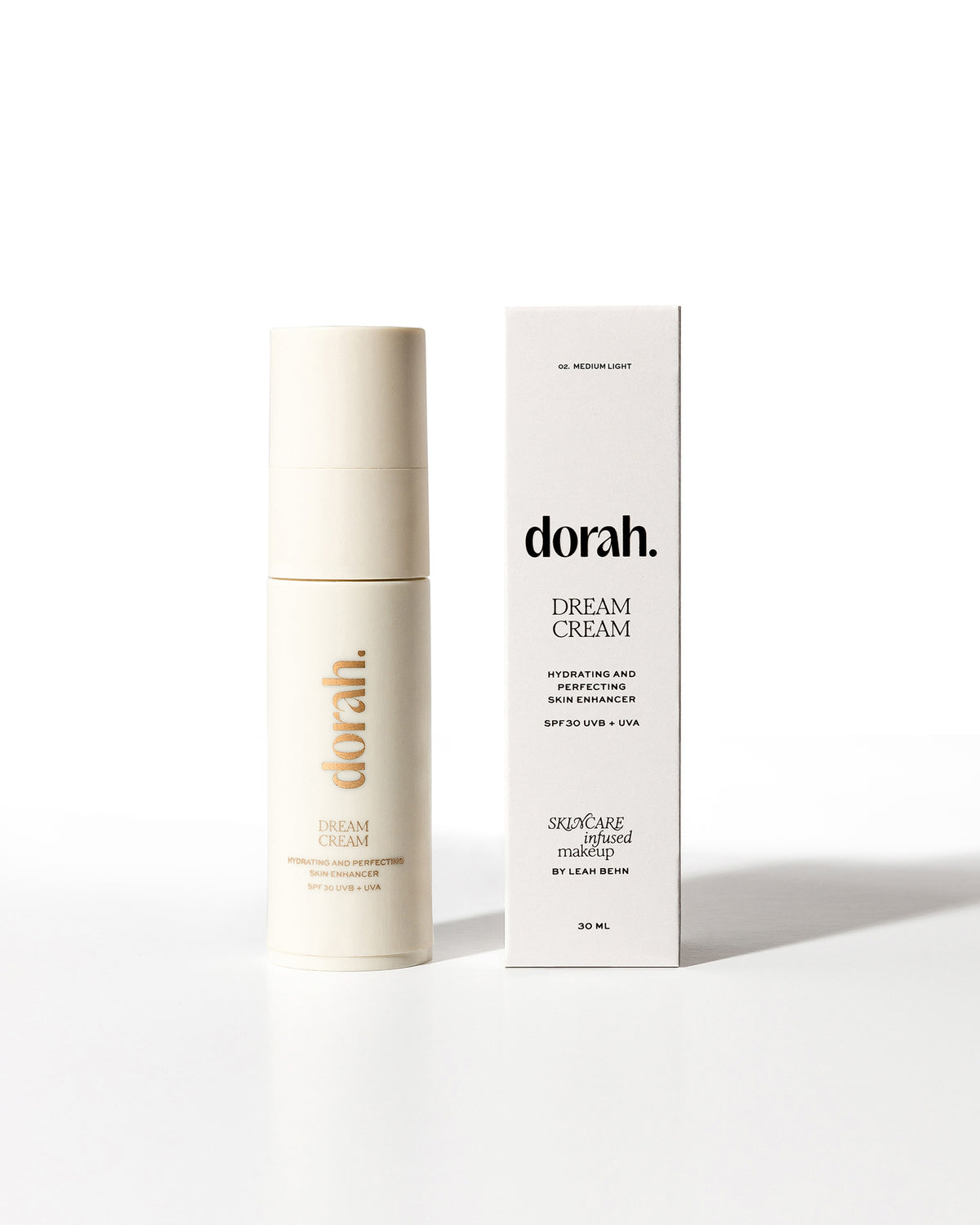 Dorah DreamCream Hydrating and Perfecting Skin Enhancer Medium light 02
