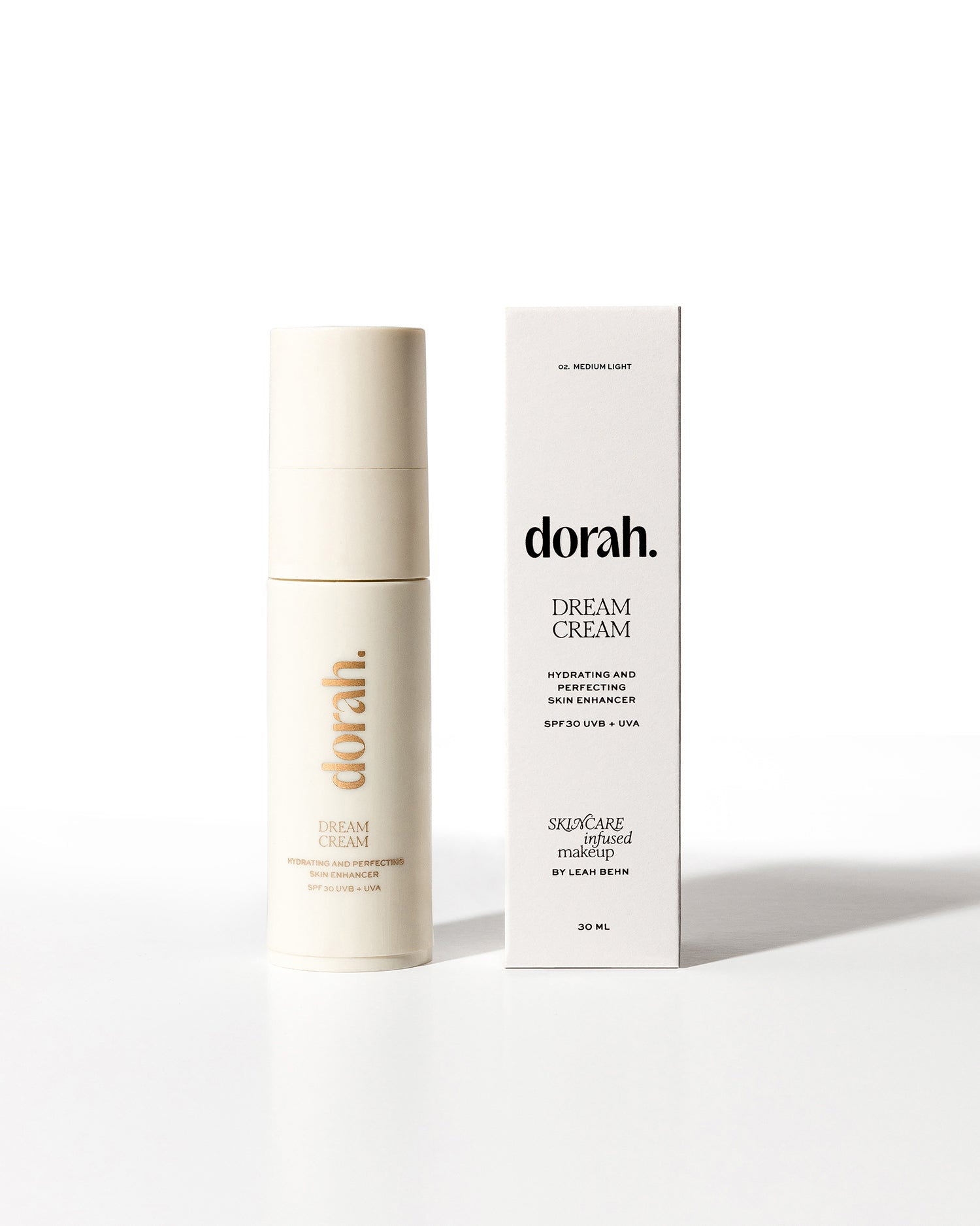 Dorah DreamCream Hydrating and Perfecting Skin Enhancer Medium light 02