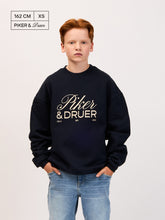 Unisex Crewneck - Dark blue with with P&D logo